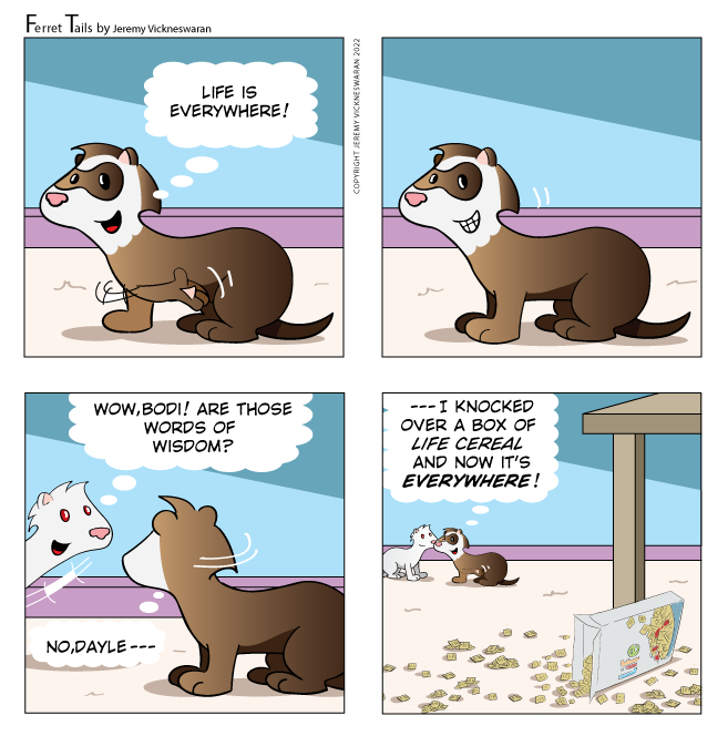 ferret tails August Week 2 2022 cartoon