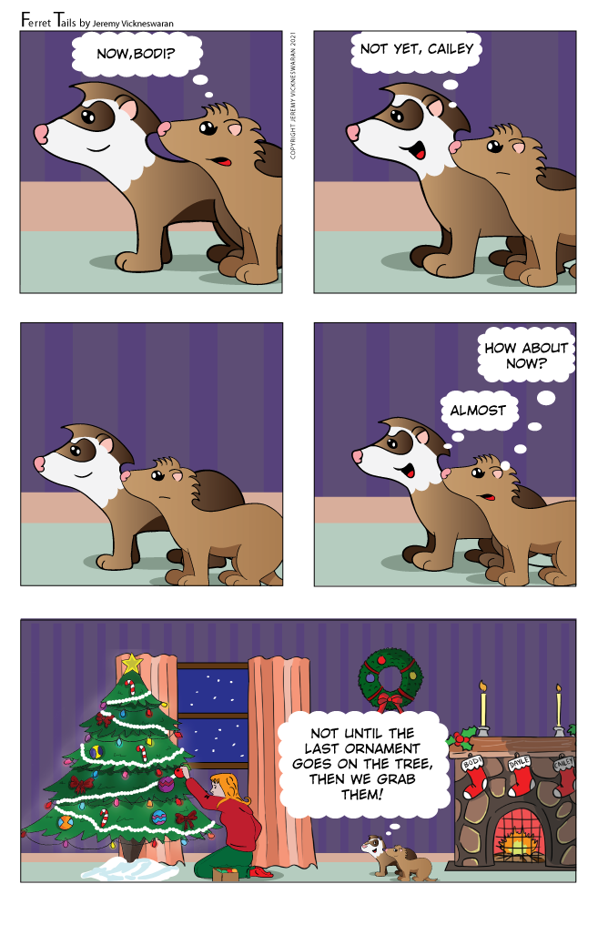 ferret tails December Week 4 cartoon 2023 