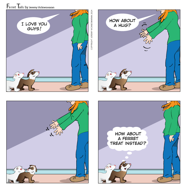 ferret tails January Week 3 cartoon 2023 