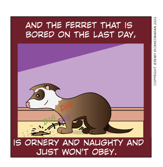 ferret tails bonus panel