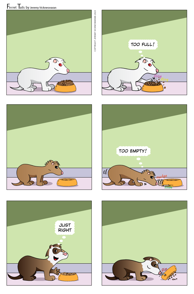 ferret tails November Week 2 cartoon 2023 