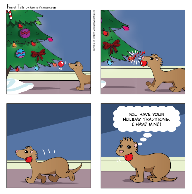 ferret tails december week 1 cartoon 2022 