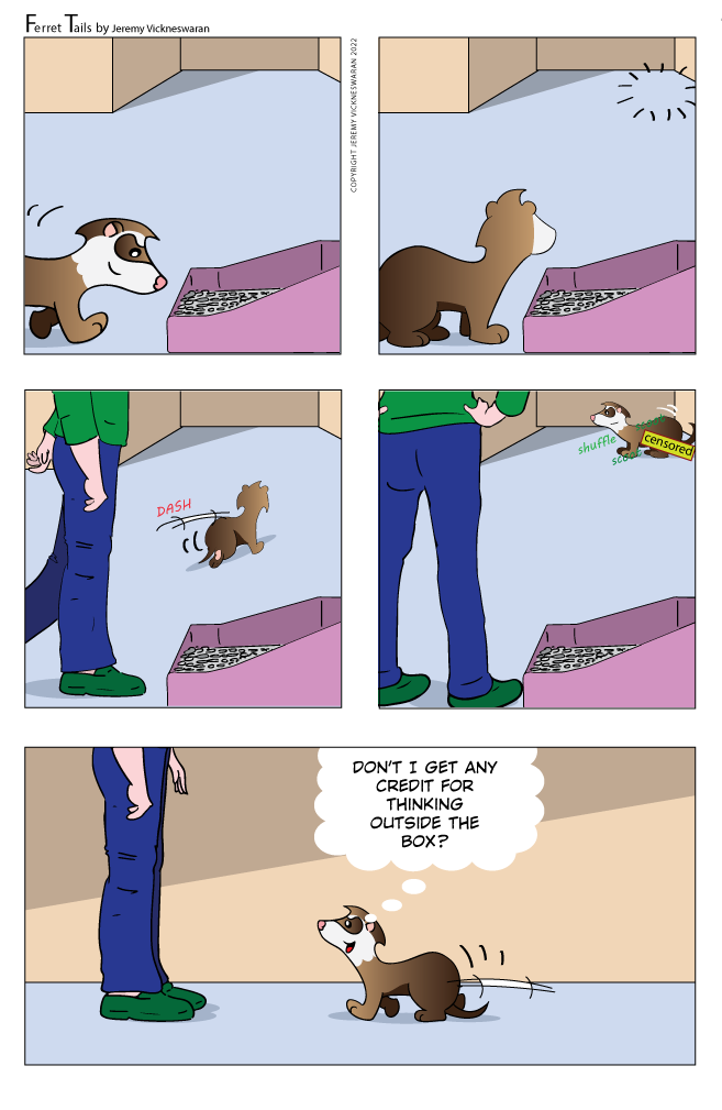 ferret tails February week 3 2022 cartoon