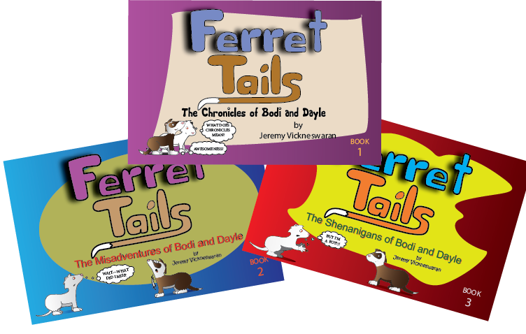 ferret tails three pack