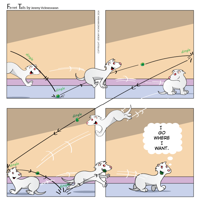 ferret tails April Week 1