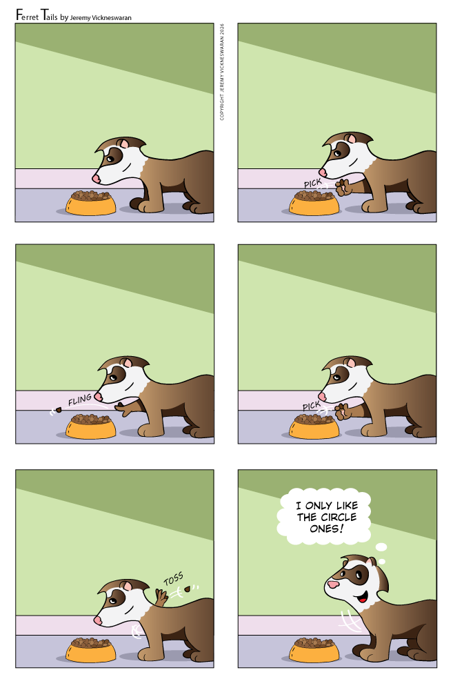 ferret tails April Week 1