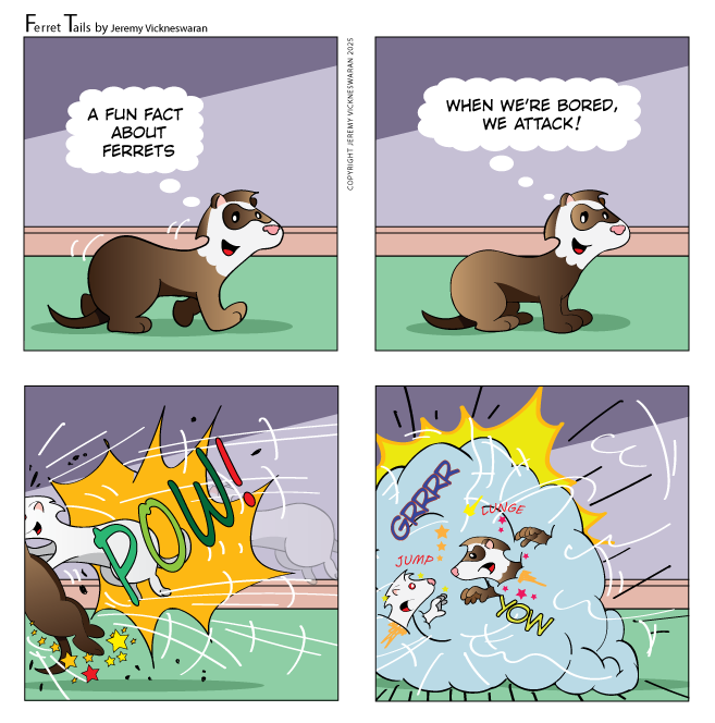 ferret tails August Week 4 cartoon 2025 