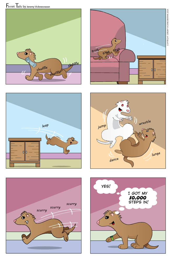 ferret tails August Week 3