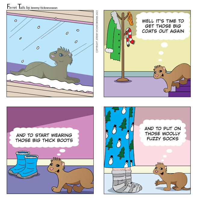 ferret tails November Week 5 cartoon 2023 