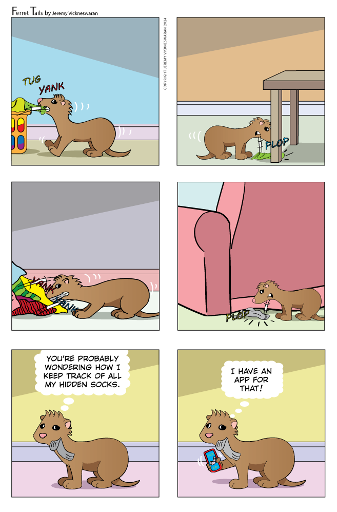 ferret tails February Week 2 cartoon 2023 