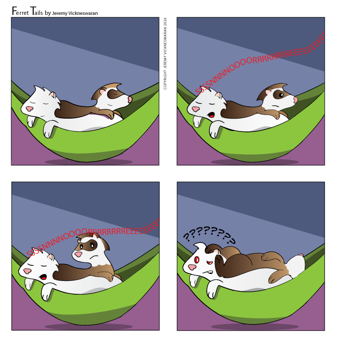 ferret tails February Week 4 
