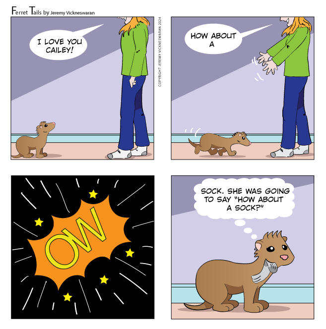 ferret tails January Week 4cartoon 2023 