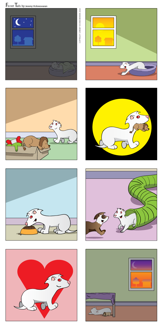 ferret tails July Week 4