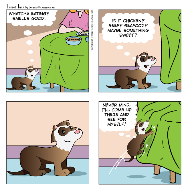 ferret tails June Week 2 cartoon 2025 