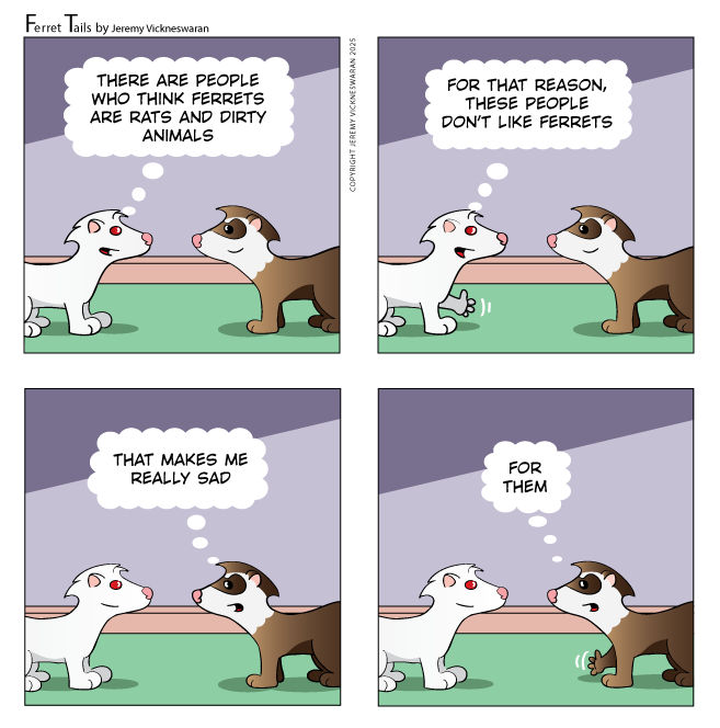 ferret tails June Week 3 cartoon 2025 