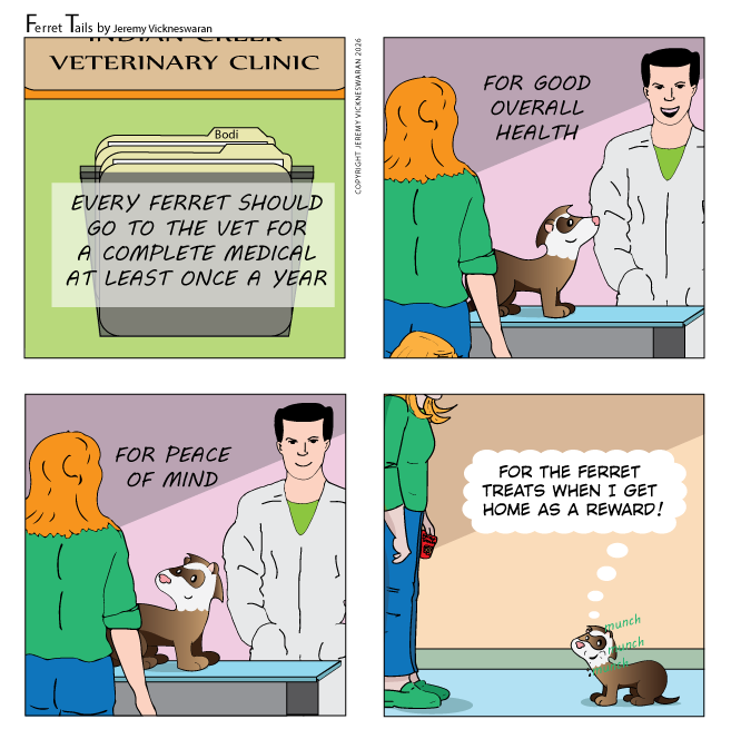 ferret tails March Week 2 