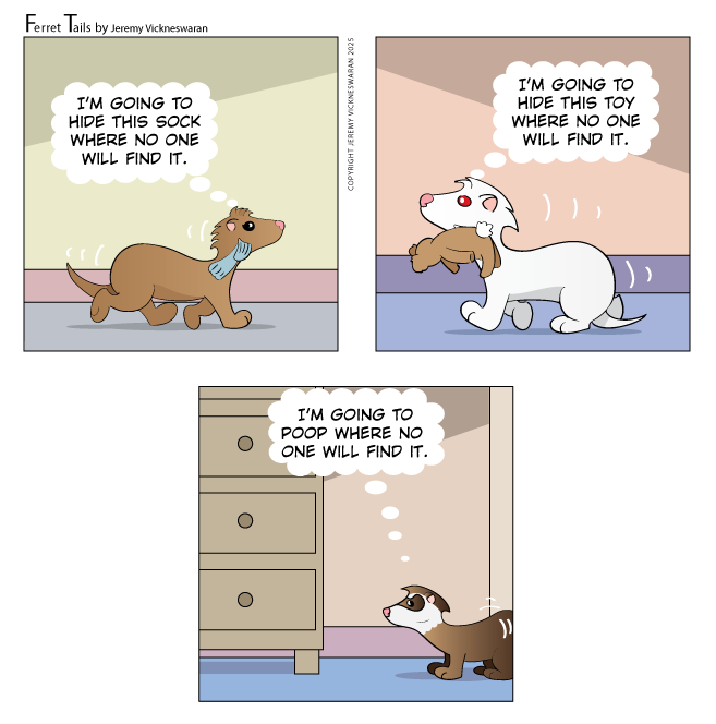 ferret tails May Week 3 cartoon 2025 