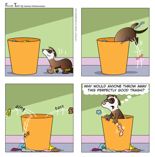 ferret tails May Week 4 cartoon 2025 