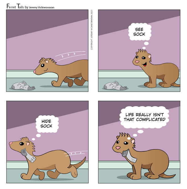 ferret tails November Week 3 cartoon 2023 