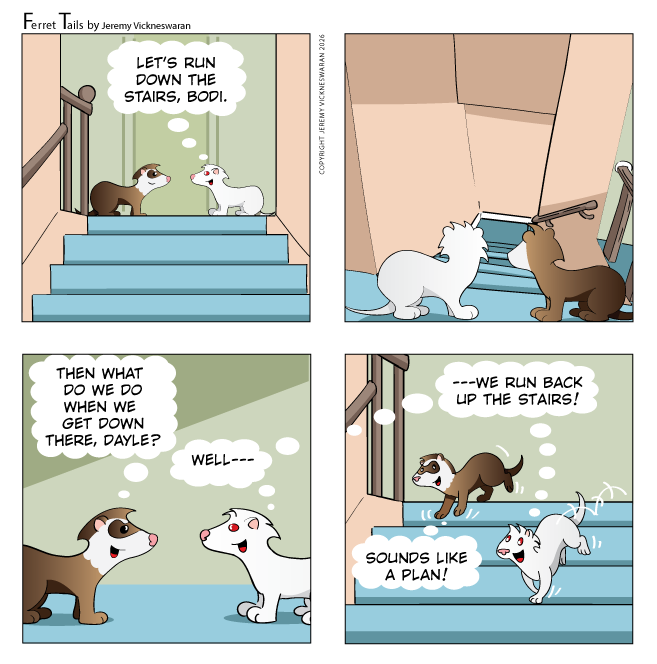 ferret tails October Week 4