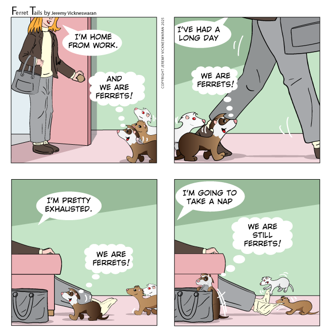 ferret tails September Week 2 cartoon 2025 