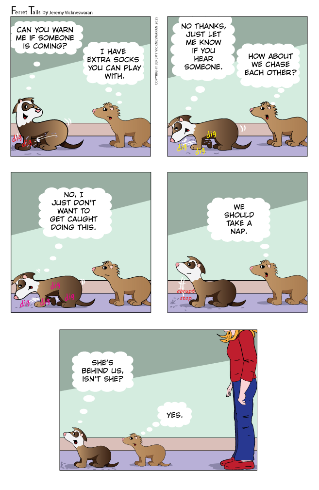 ferret tails September Week 3 cartoon 2025 